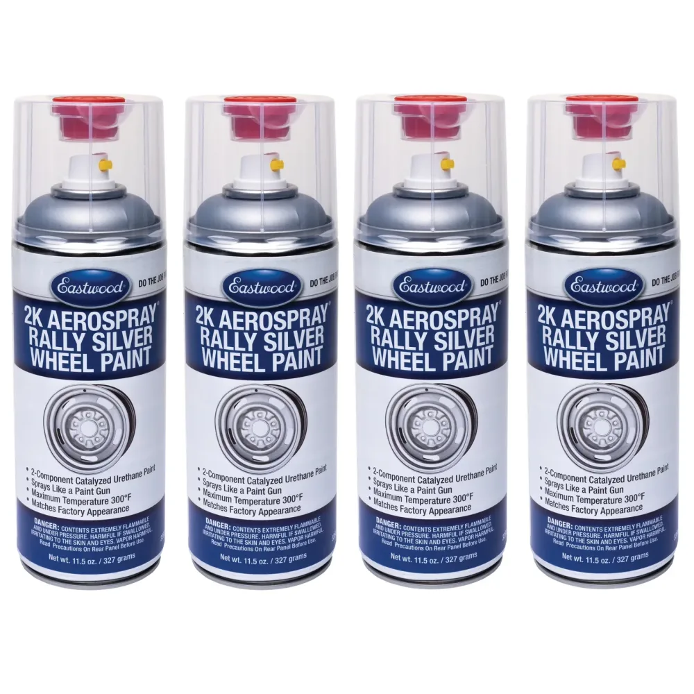 Paint 11.5 oz 4 pack silver