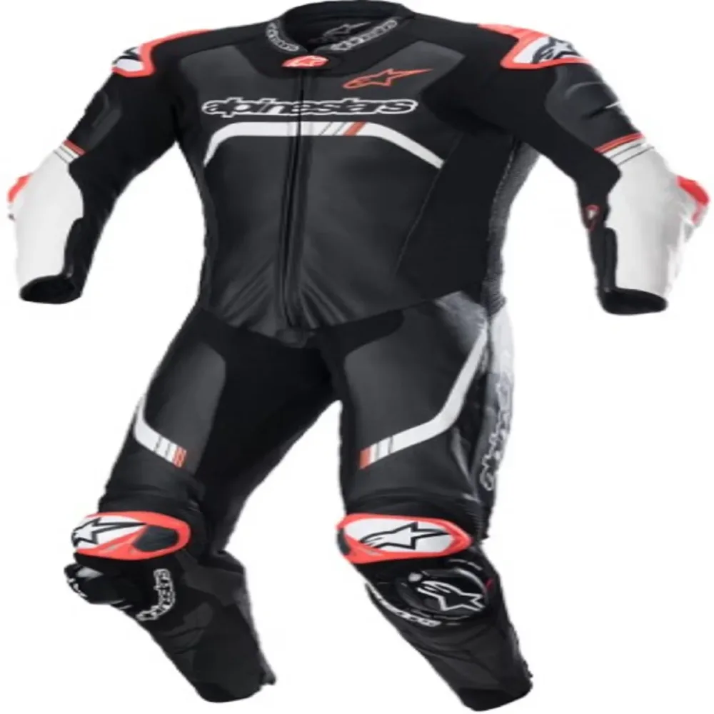 Mens Motorcycle black white 55 lbs