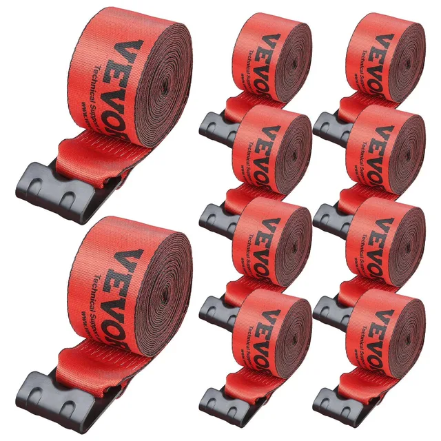 Winch Straps 10 pack 4 inch 30 feet