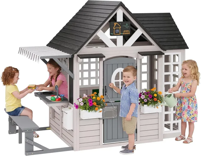 Backyard Play beige weatherproof waterproof