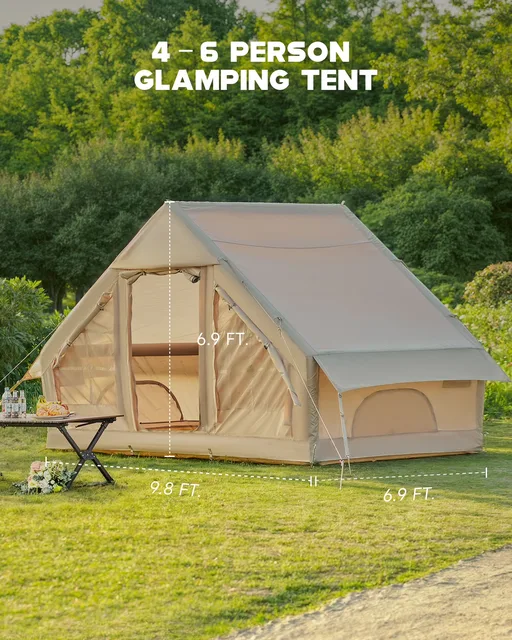 Camping Tent 4-6 person waterproof 9 ft