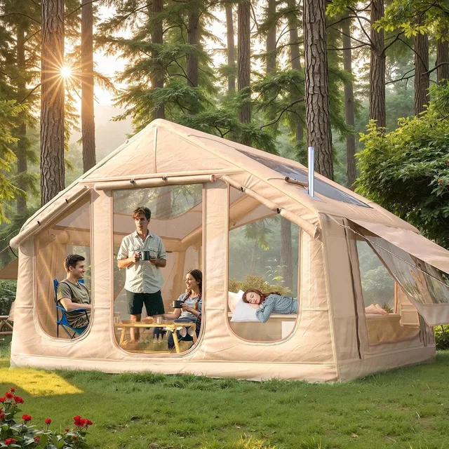 Inflatable Tent 12' beige 12"