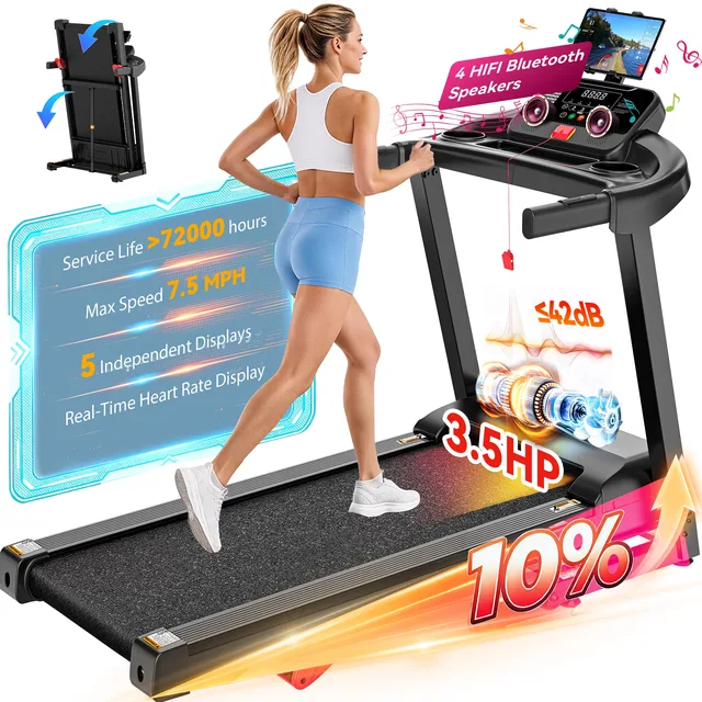 Exercise Equipment 3.5hp 300 lb folding