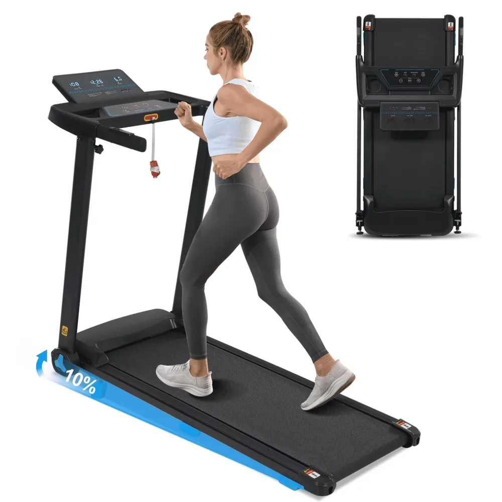 Folding Treadmill 500lbs 3hp 19.72"
