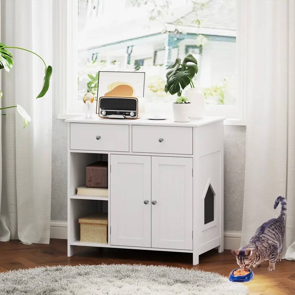 Cat Litter 31" white 31.5"