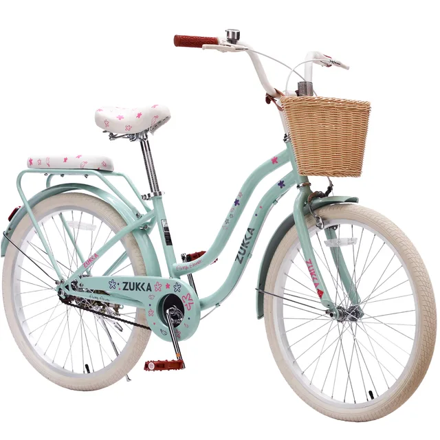 Cruiser Bike 24 inch green 4 feet