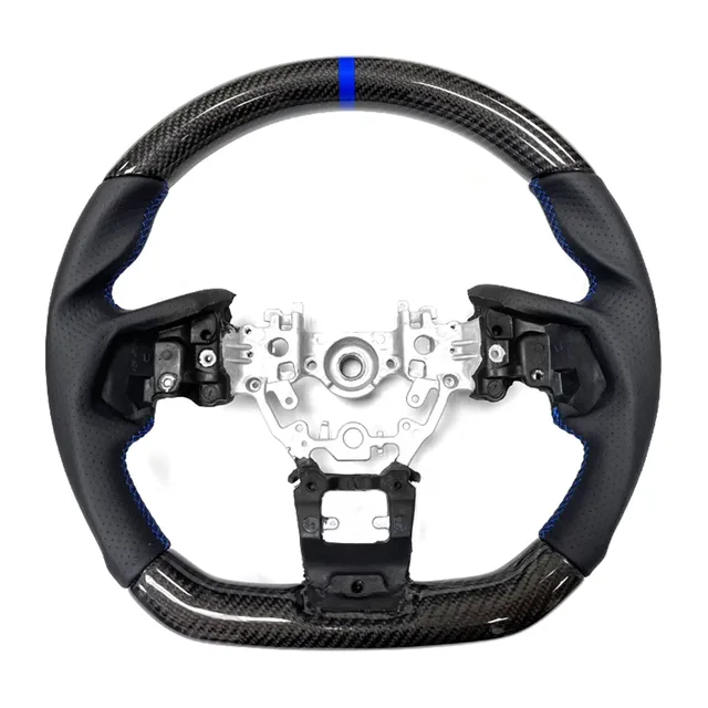 Motorsports Steering black blue