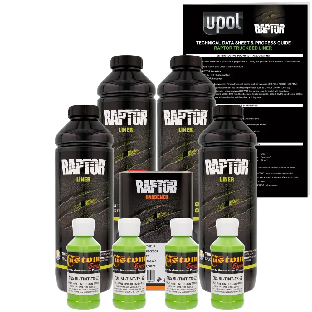 Truck Bed 4 liters green 3 oz