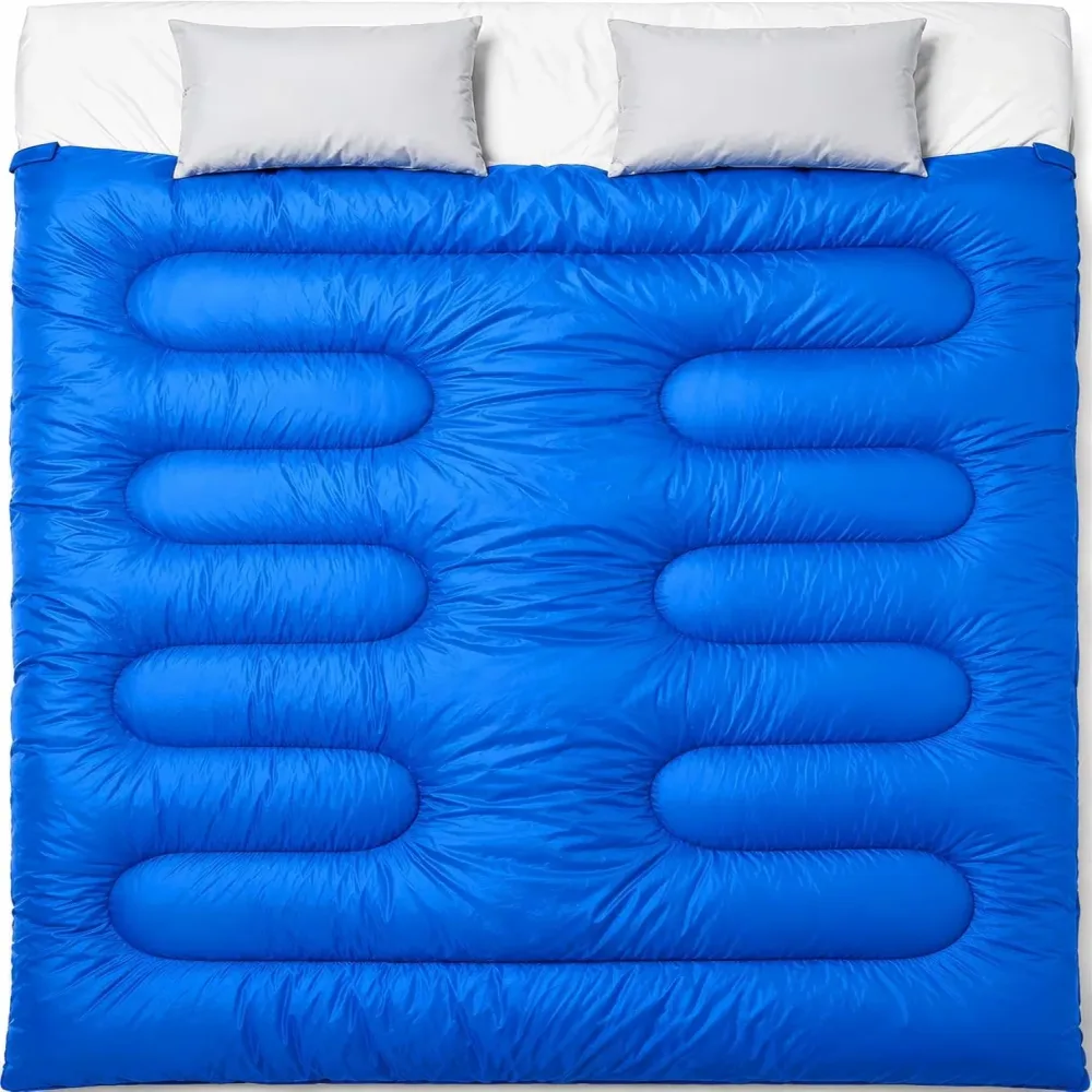 Sleeping Bag waterproof blue 86.6"