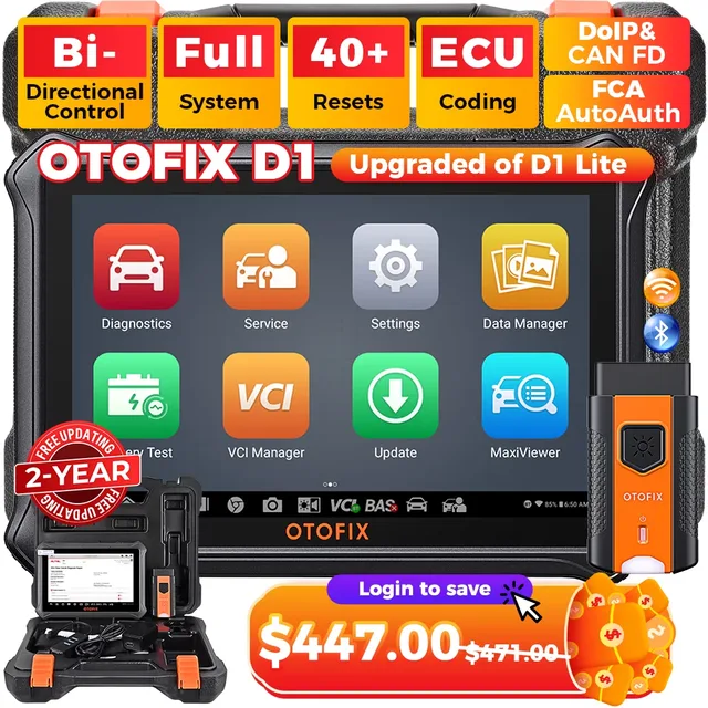Scan Tool orange