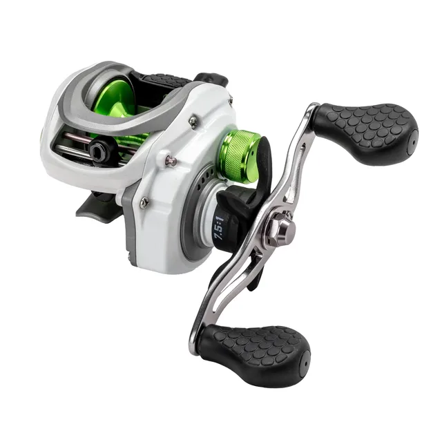 Fishing Reel white gray green