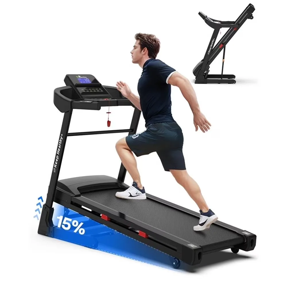 Treadmill 3.5 hp foldable bluetooth