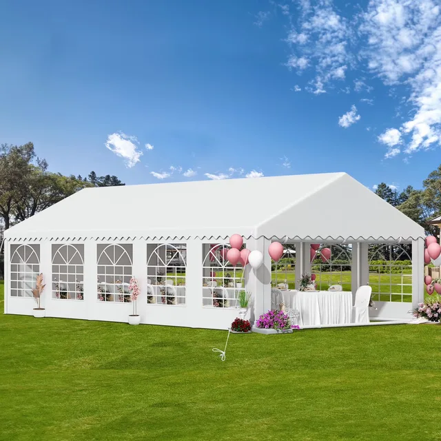 Tent Wedding 16' 32' white