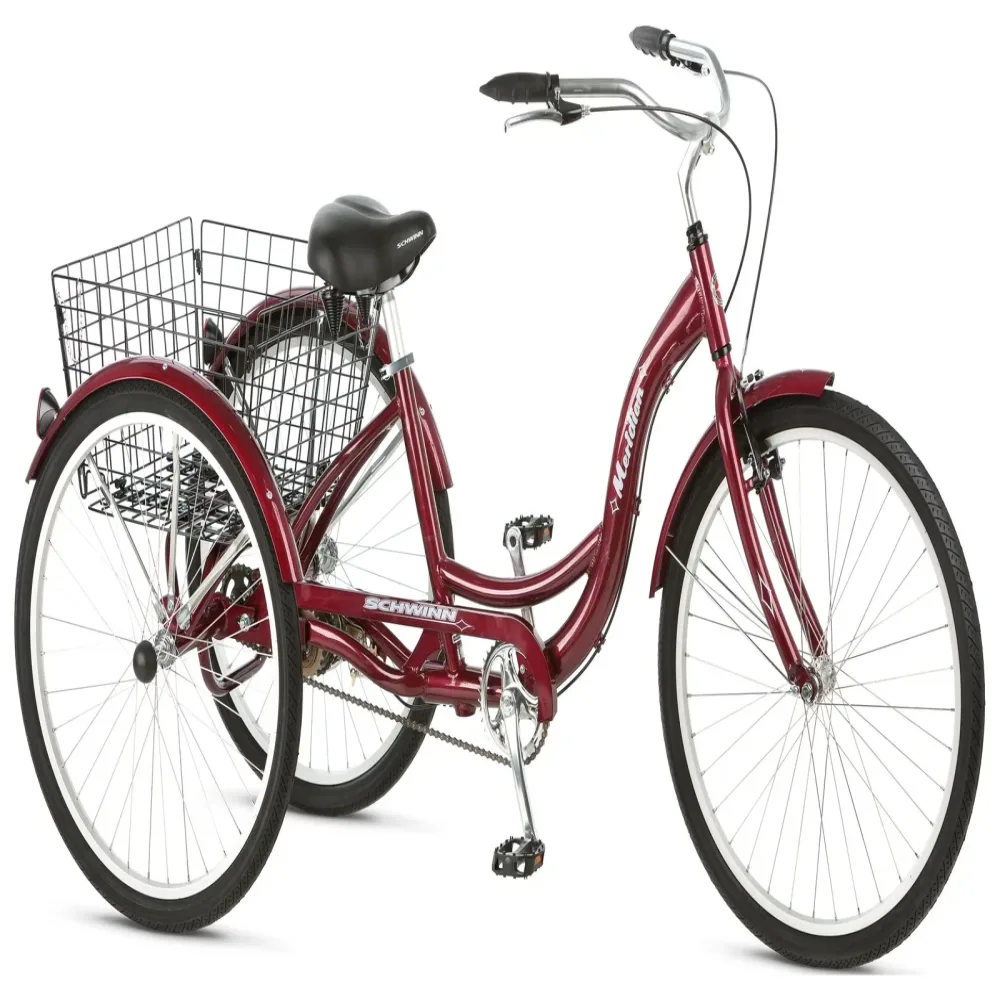 Wheel 26 inch white red