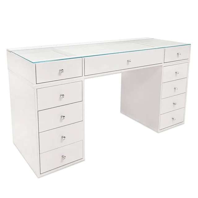 Desk white 59 inches 21.75 inches