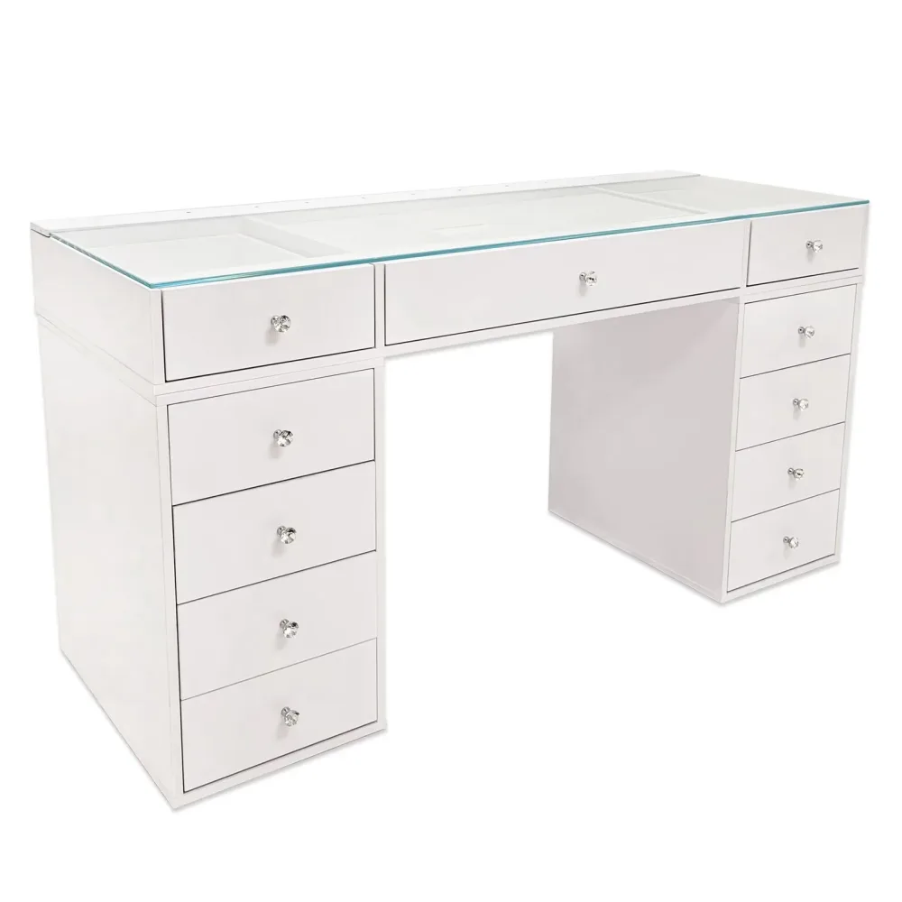 Desk white 59 inches 21.75 inches