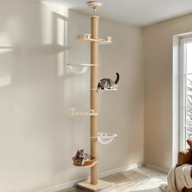 Furniture & Enrichment 106-123 inch 4.3" adjustable