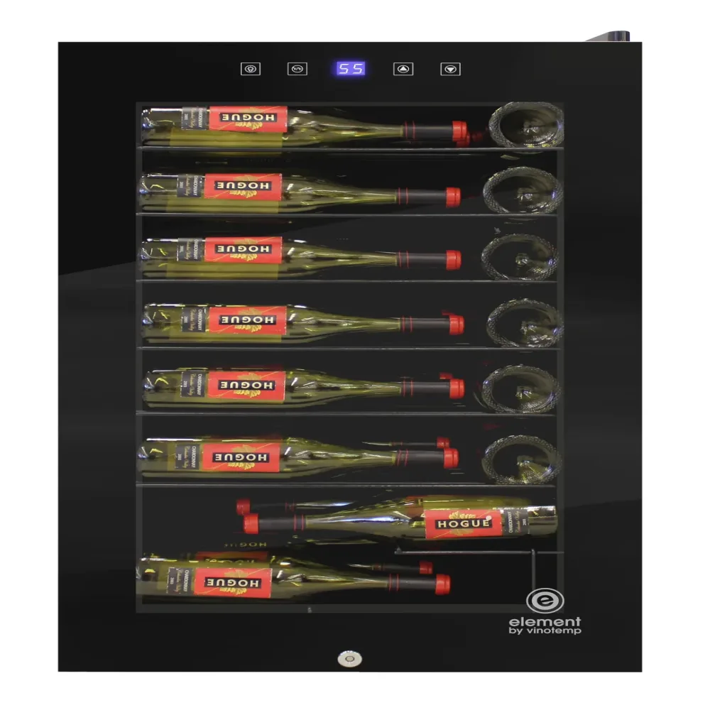 Wine Cooler led adjustable blue