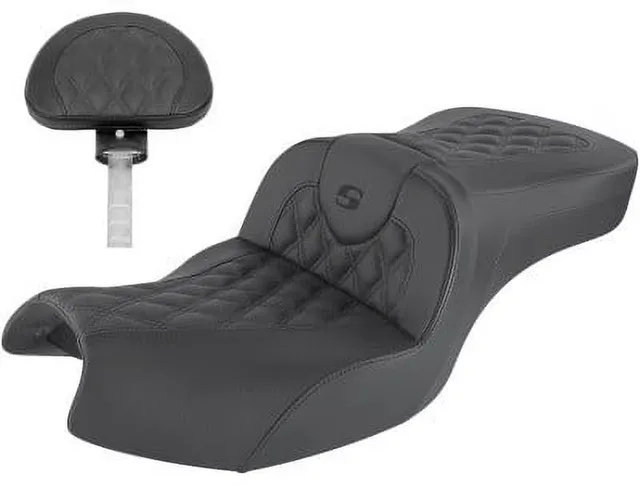 Sofa black red