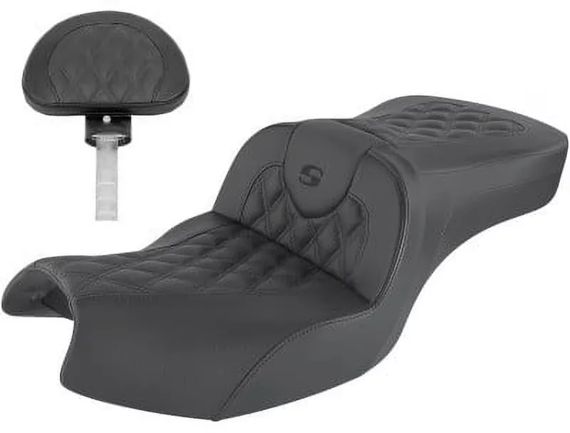 Sofa black red