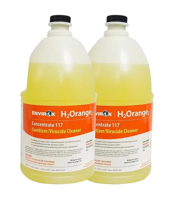 Cleaner 1 gallon 2 pack orange