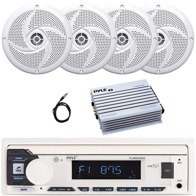 In-dash Stereo 5.25" 180 watt 4 channel