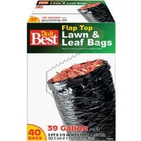 Lawn Leaf 2 in black