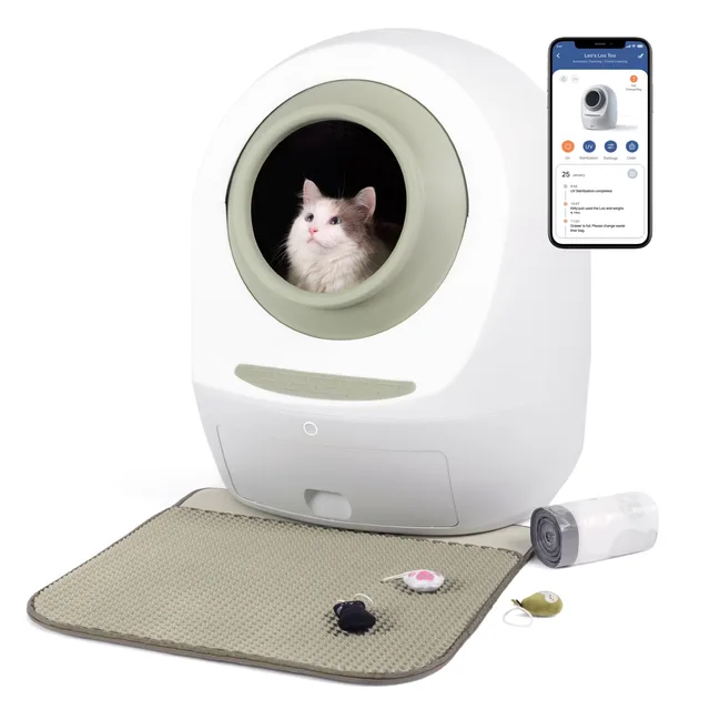 Cat Litter green
