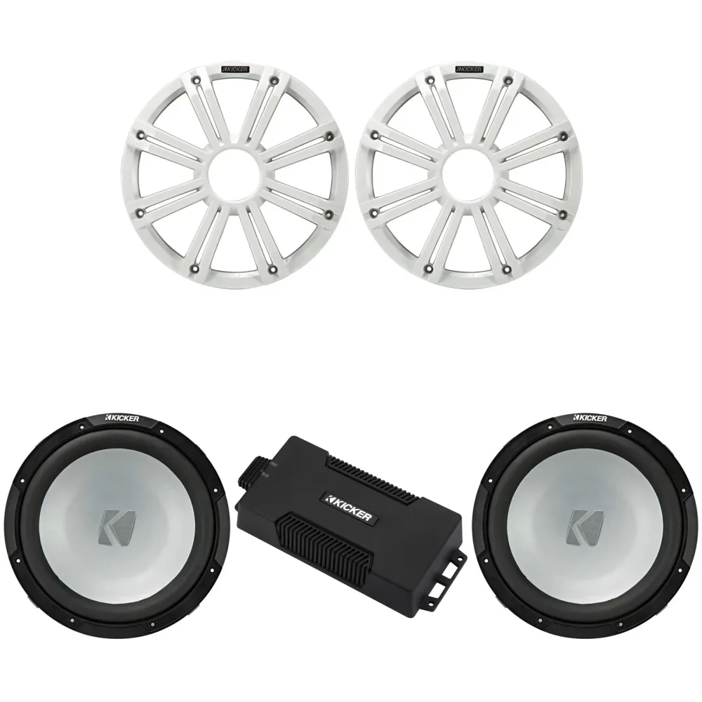 Grill 12" weatherproof white