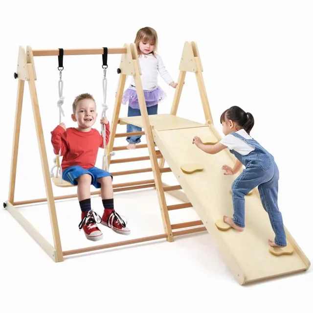 Backyard Play foldable adjustable yellow