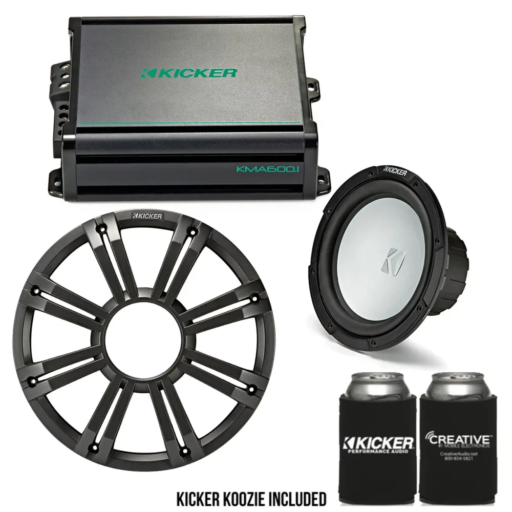 Amplifier Bundle 10 inch 600 watt led