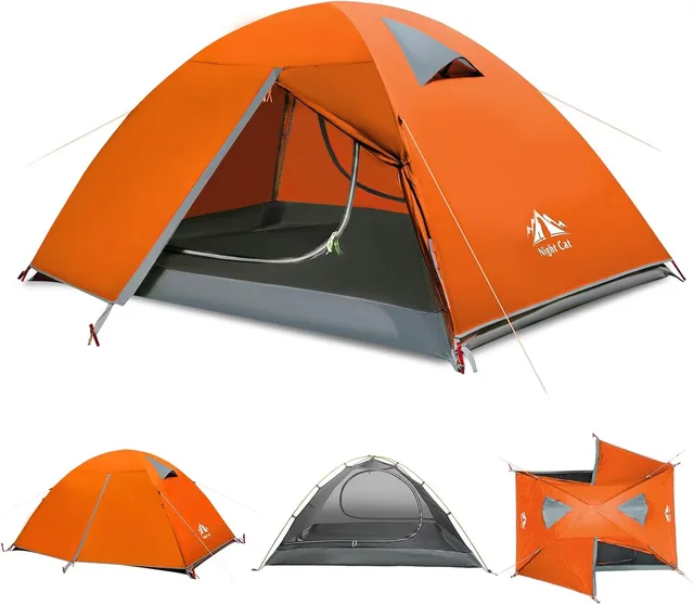 Lightweight Backpacking waterproof orange 3000mm
