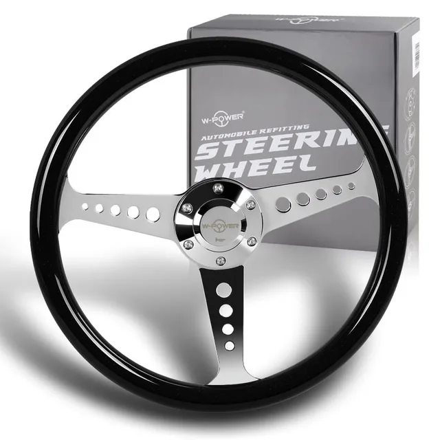 Steering Wheel 350mm 14" black