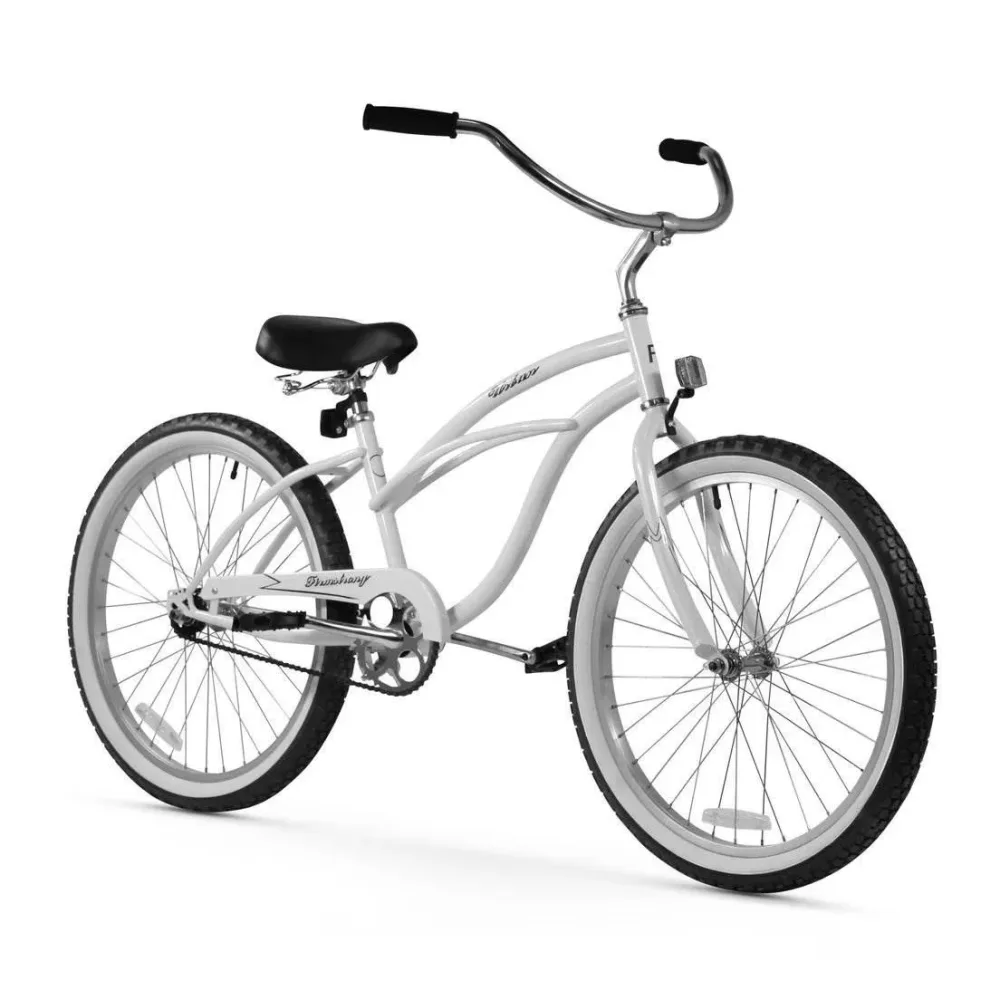 Cruiser Bike 24 inch white 24"