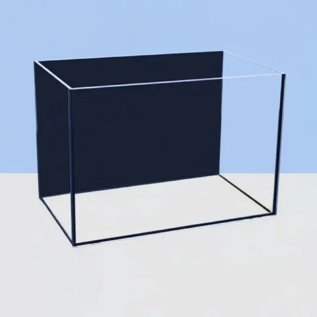 Fish Tank 4mm black 30cm