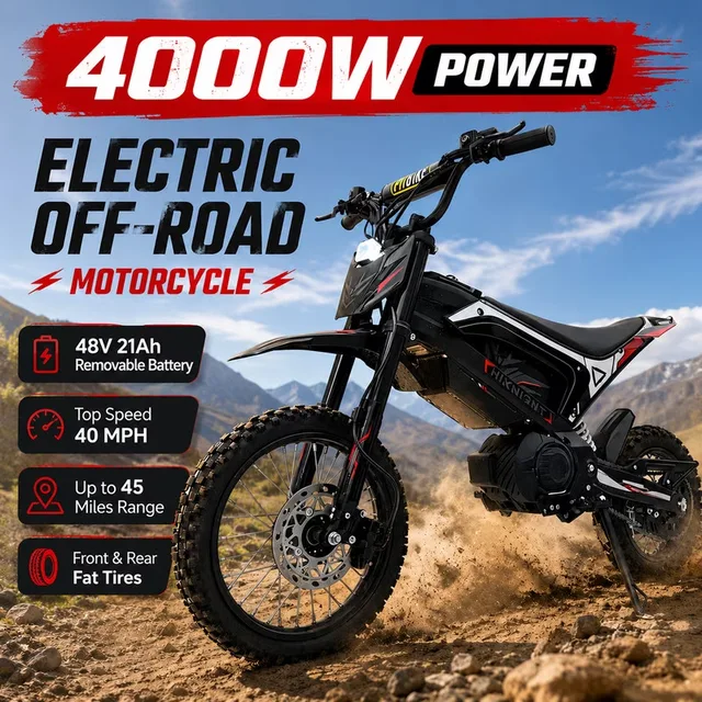 Dirt Bike 4000w 48v black