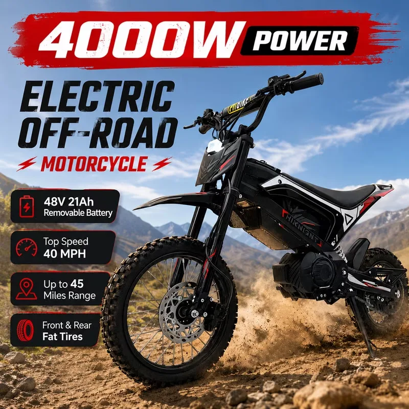 Dirt Bike 4000w 48v black