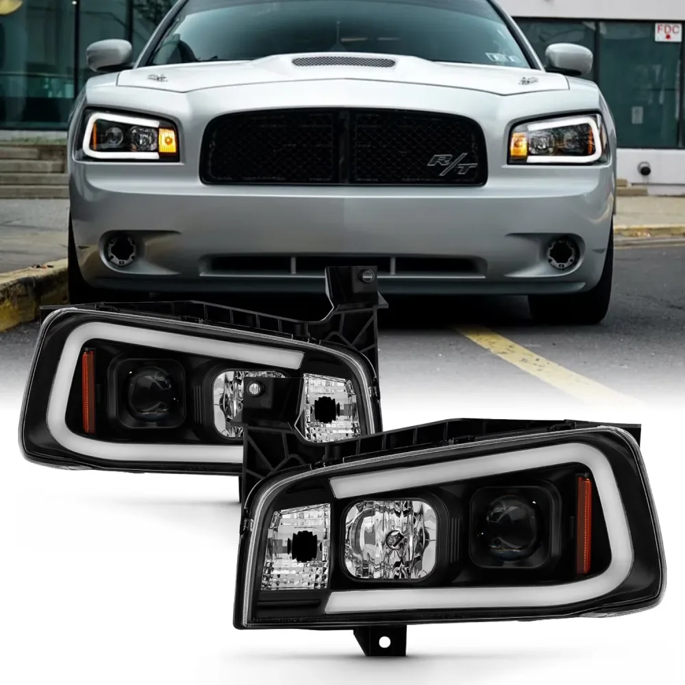 Lamp led black