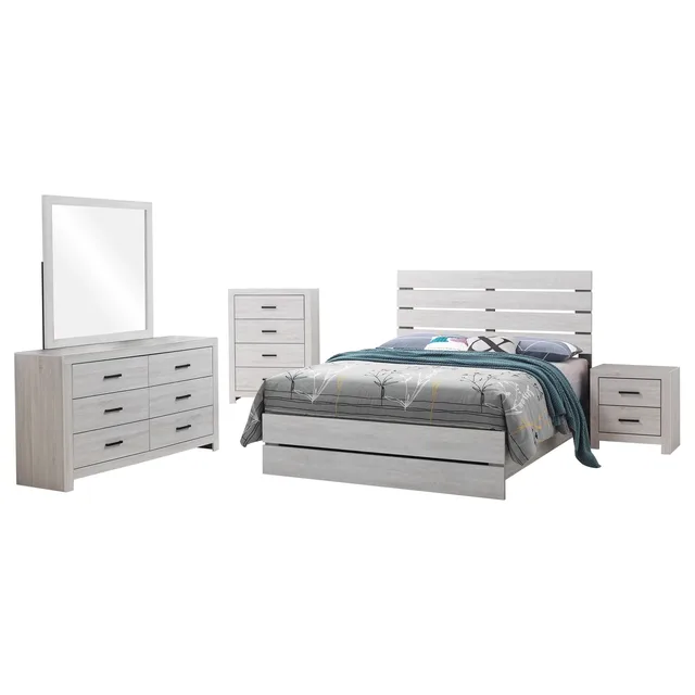 Bedroom white 78.75 inches 85.75 inches