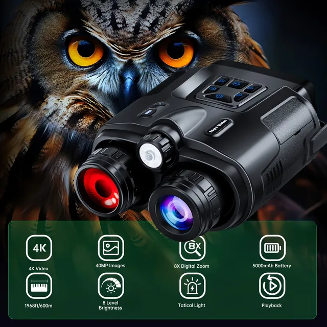 Vision Binoculars 3" black