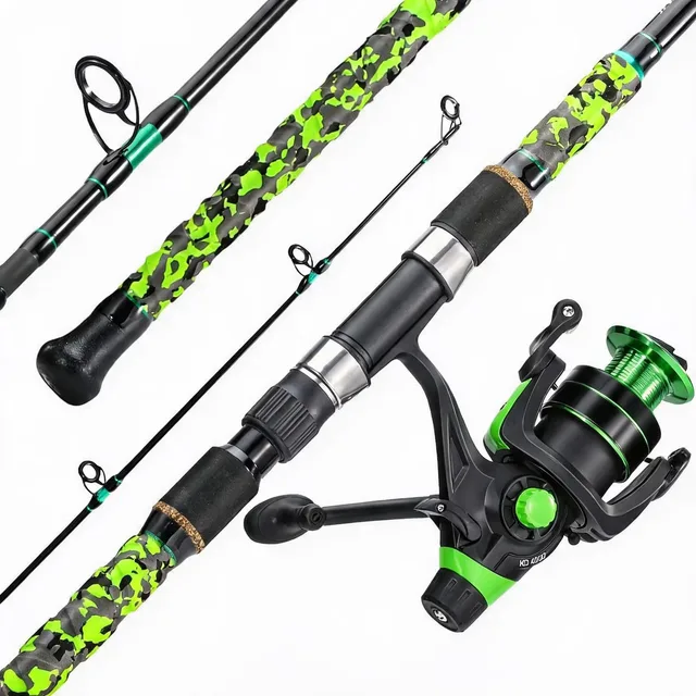 Fishing Rod 9 ft green 8 lb