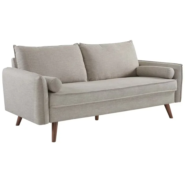 Sofa beige 33.5" 72"