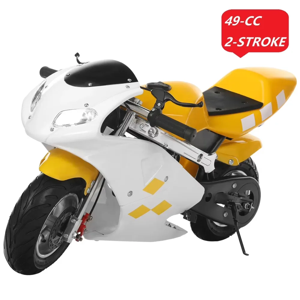 Dirt Bike 170 lbs yellow white