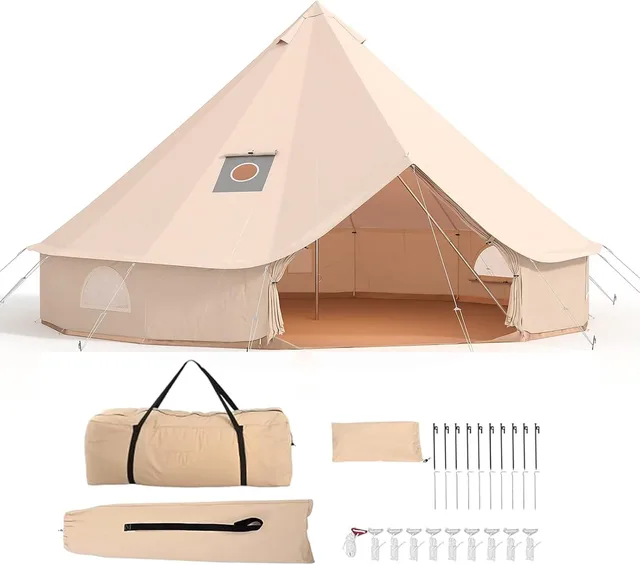 Canvas Bell 300cm beige 10000mm
