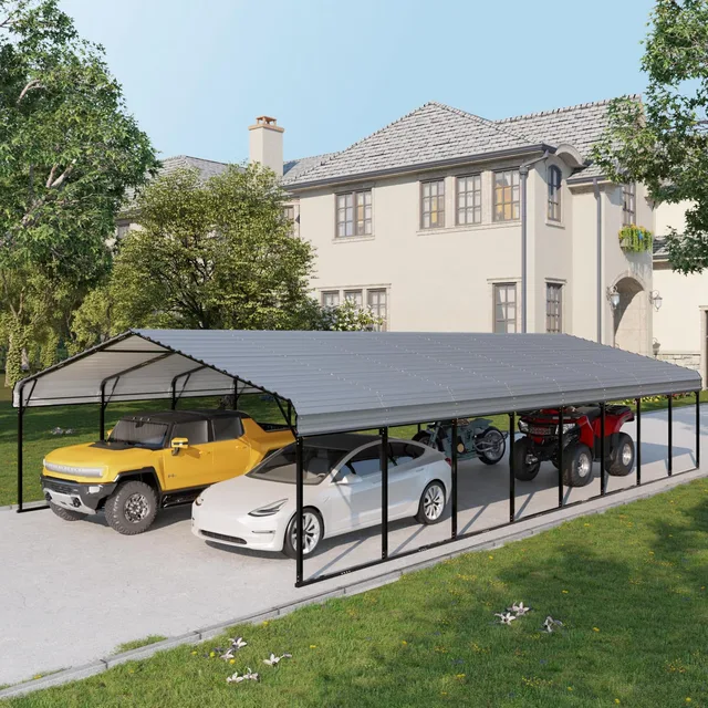 Carport Steel 20' 40' portable