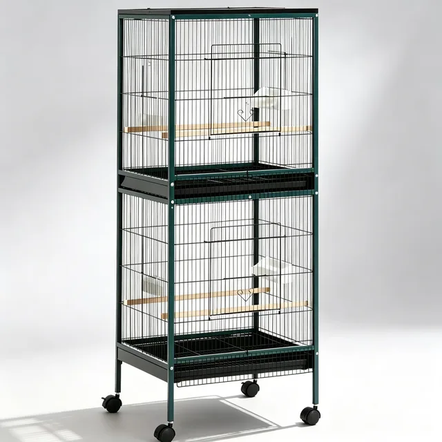 Bird Aviary black green