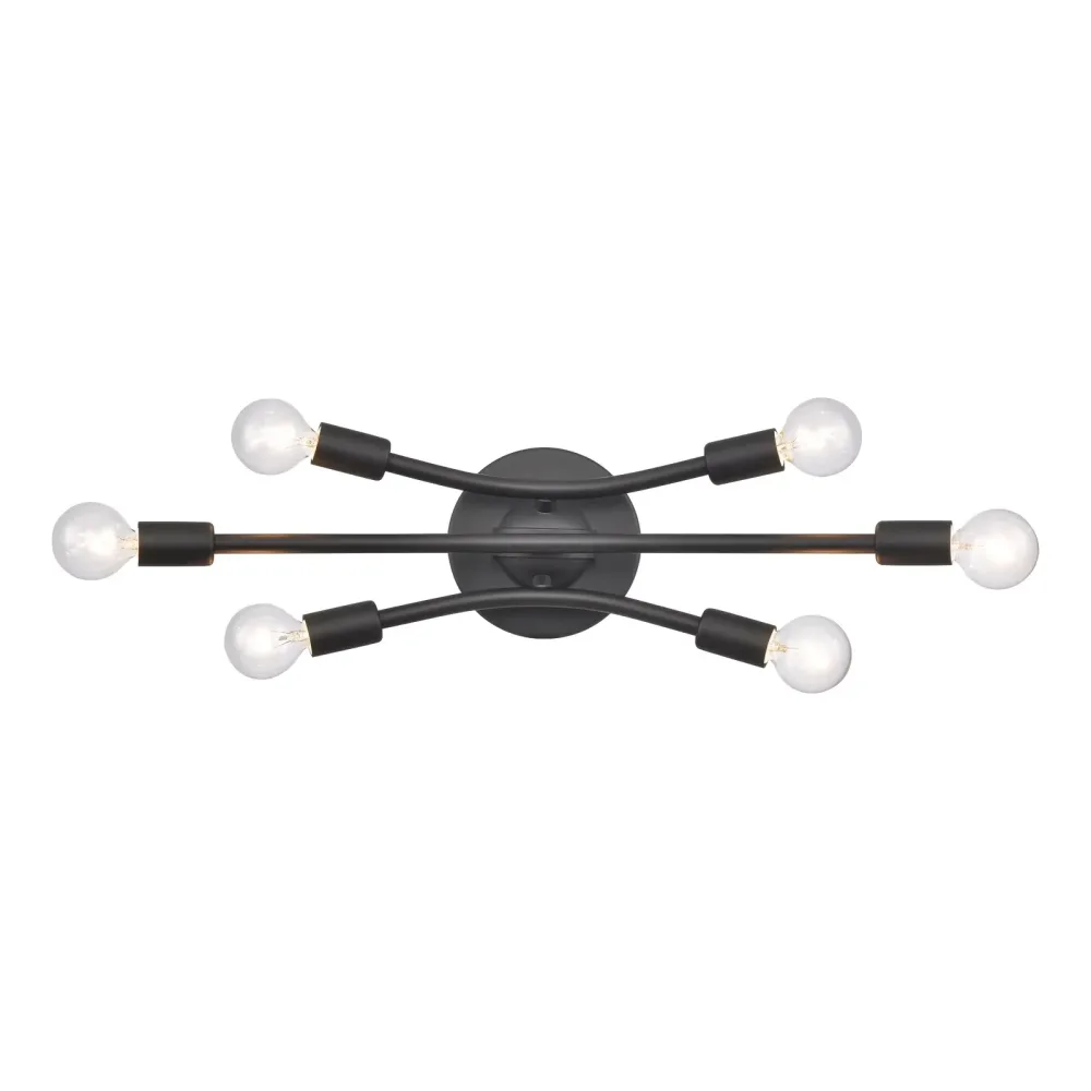 Vanity Light black 19.75" 6.25"