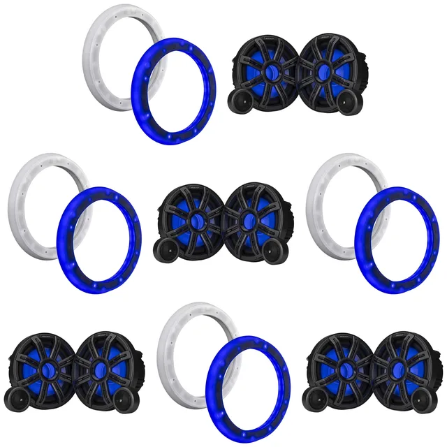 Component 4 pair 8" led