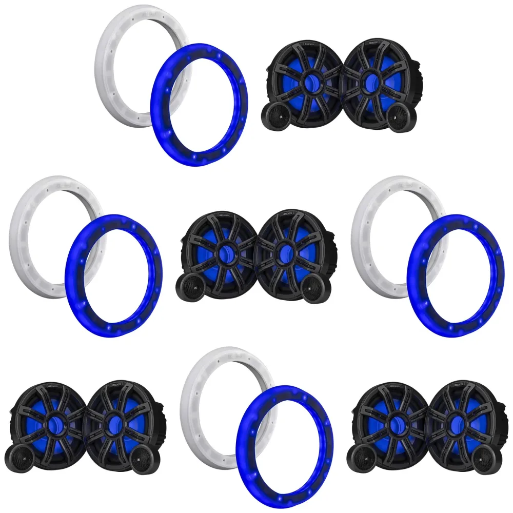 Component 4 pair 8" led