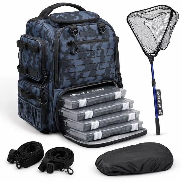 Tackle waterproof foldable black